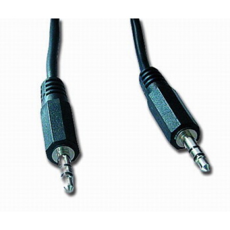 Kabel přípojný jack 3,5mm M/M, 5m, audio