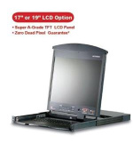 ATEN KVM switch KL-1508AM 8PC KVM 17"LCD CAT5
