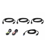 ATEN 1.8M USB DisplayPort Triple Display KVM Cable Kit
