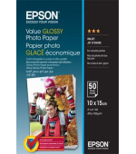 EPSON paper 10x15 - 183g/m2 - 20 sheets - value glossy photo paper