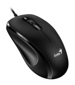 Genius DX-101 Myš, drátová, optická, 1200DPI, 3 tlačítka, USB, černá