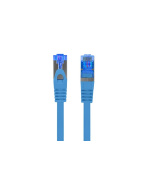 LANBERG PATCHCORD CAT.6A S/FTP LSZH CCA 20M MODRÝ FLUKE PASS