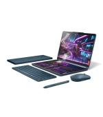 Lenovo YOGA BOOK 9 13IRU8  Ultra 7 155U/32GB/SSD 1TB/2x 13,3"/OLED/touch/400nitů/PERO/BT KBRD/B&W audio/WIN11 PRO/zelená
