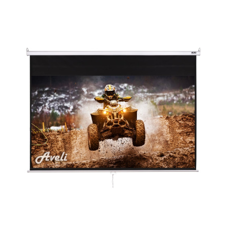 Nástěnné projekční plátno AVELI, 265x149cm (16:9) 120"