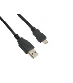 4World Kabel USB 2.0 AM-Micro BM 1.8m Black