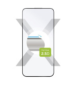 Ochranné tvrzené sklo FIXED Full-Cover pro Apple iPhone 15 Plus, lepení přes celý displej, černé