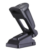 Čtečka čárových kódů CipherLab 1504P Kit, 2D, černá, USB, stojánek