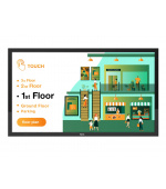 49" LED NEC M491 PCAP,3840x2160,24/7,500cd,touch