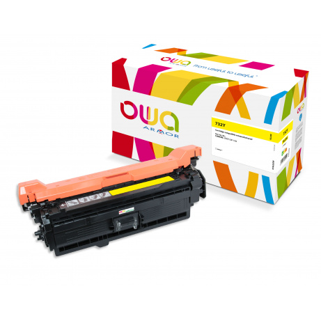 OWA Armor toner kompatibilní s CANON CRG-732 Y, 6400st, žlutá/yellow