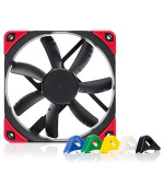 Noctua NF-S12A PWM chromax.black.swap, 120x120x25 mm, 4-Pin PWM, 1200 RPM