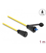 Delock Optický kabel z LC Duplex na LC Duplex s ochrannou krytkou, single-mode, 1m