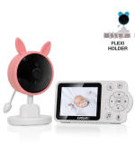 EVOLVEO Baby Monitor N3, dětská videochůvička, růžová