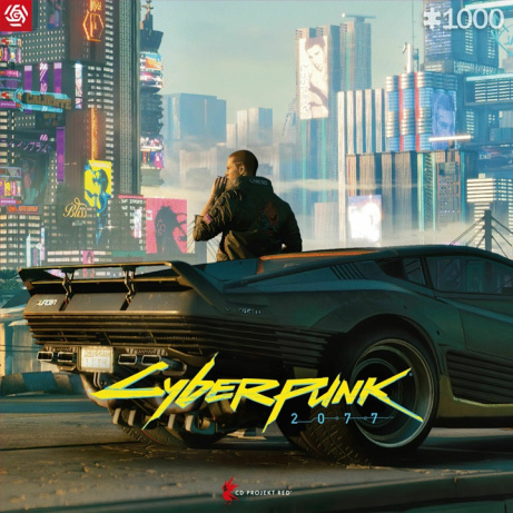 GLO GAMING PUZZLE: CYBERPUNK 2077 MERCENARY RISE  