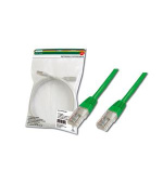 Digitus Patch Cable, UTP, CAT 5e, AWG 26/7, měď, zelený, 5m