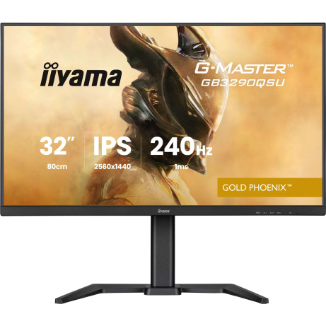 iiyama G-Master/GB3290QSU-B1/31,5"/IPS/QHD/240Hz/1ms/Černá/3R