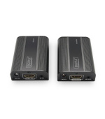 DIGITUS 4K HDMI 2.0 Extender Set, UHD 4K * 2K @ 60 Hz 30/60 m přes síťový kabel (kat. 6, 6a, 7),