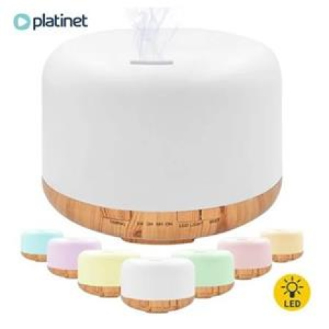 PLATINET aroma difuzér MILKY WOOD + 10 ML LEVANDULOVÝ ESENCIÁLNÍ OLEJ