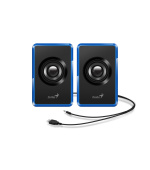 Genius SP-U125/Stereo/3W/Černá-modrá