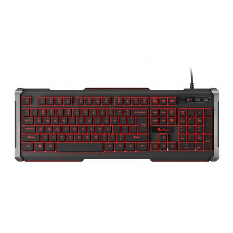 Herní klávesnice Genesis Rhod 400, US, podsvícení