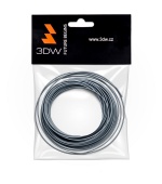 3DW - ABS filament 1,75mm stříbrná, 10m, tisk 220-250°C