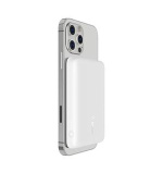 Belkin BOOST CHARGE™ MagSafe Magnetická Bezdrátová PowerBanka, 2500mAh, bílá