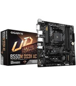 GIGABYTE MB Sc AM4 B550M DS3H AC, AMD B550, 4xDDR4, 1xHDMI, 1xDVI-D, Wifi