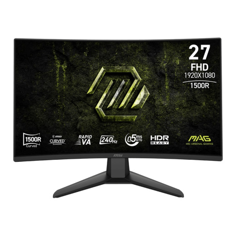 MSI MAG/274CF X24/27"/VA/FHD/240Hz/0,5ms/Černá/3R