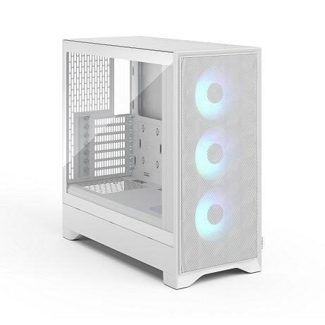 Fractal Pop 2 Air/Midi Tower/Transpar./Bílá
