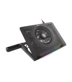 Chladící podložka pro NB Genesis Oxid 450 RGB do 15.6", hliníkové tělo
