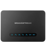 Grandstream HT814 V2 (ATA), 4x FXS, 2 SIP profily, 1x Gbit LAN, NAT router, 3-cestná konf.