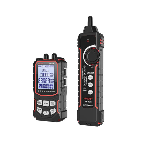 W-Star Kabelový tester WSNF918S UTP, optika, VFL, OPM, hledačka kabelů