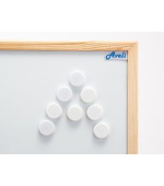 AVELI Set magnetů, bílá barva