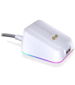 Endorfy Dokovací stanice, pro Endorfy LIV Wireless a LIV Plus Wireless, USB-C, USB, RGB, bílá