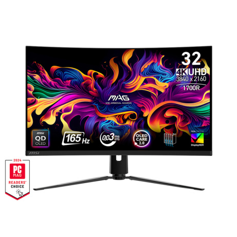 MSI MAG/321CUP/31,5"/QD-OLED/4K UHD/165Hz/0,03ms/Černá/3R