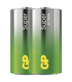 GP Alkalická baterie SUPER C (LR14) - 2ks