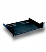 19" Police s perforací 2U 280mm