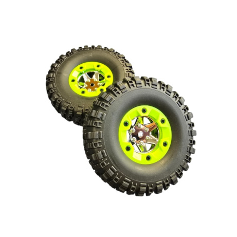 Kola pro Across 3 a Across UNLIMITED- 2ks zelená