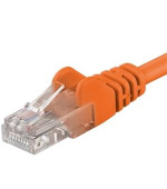 PremiumCord Patch kabel UTP RJ45-RJ45 level 5e 5m oranžová