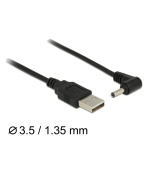 Delock Cable USB Power > DC 3.5 x 1.35 mm Male 90° 1.5 m