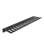 Delock Držák kabelu 325 x 90 mm k montáži na stěnu, černý