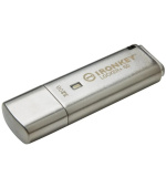 Kingston IronKey Locker+ 50/32GB/USB 3.1/USB-A/Stříbrná