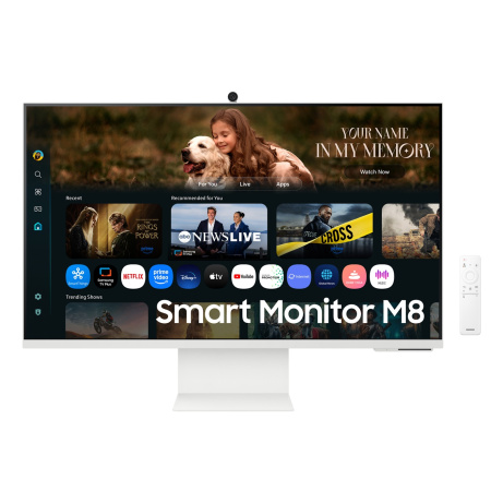 Samsung Smart Monitor/M80F/32"/VA/4K UHD/60Hz/4ms/Bílá/2R