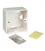 Box na omítku pro zásuvky HSED0xUWxS, HSEDx2UWxF, RAL 9010