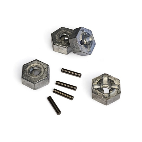 Hliníkové unašeče kol včetně čepů pro vybrané modely XLH, 4 ks