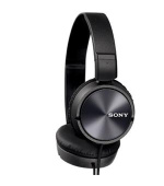 SONY MDR-ZX310 - Sluchátka s páskem, 30mm reproduktory s citlivostí 98 dB/mW - BLACK