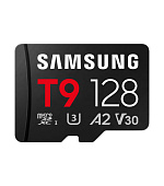 Samsung T9/Micro SDXC/128GB/UHS-I U3 / Class 10/+ Adaptér/Černá