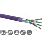 Instalační kabel Solarix CAT5E FTP LSOH Dca-s1,d2,a1 305m/box SXKD-5E-FTP-LSOH
