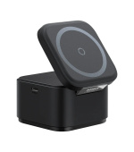 Baseus MagPro 3v1 Magnetická Bezdrátová Nabíječka 25W Cosmic Black