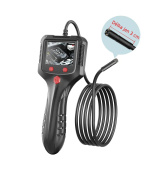 W-Star Endoskopická kamera LEP100-5 sonda 8mm, 1080P HD LCD  2,4" kabel 5m polotvrdý