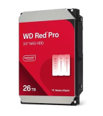 WD RED Pro NAS WD260KFGX 26TB SATAIII/600 512MB cache, 272 MB/s, CMR